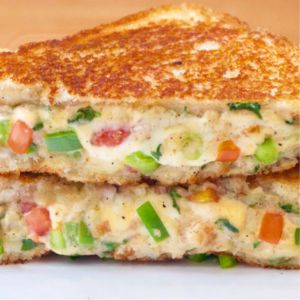 Corn and Cheese Sandwich